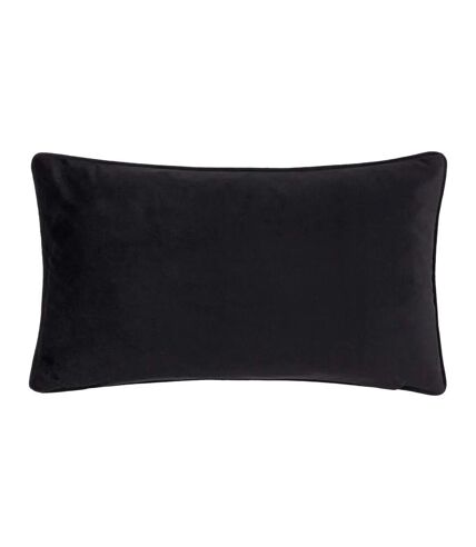 Furn Piped Velvet Desert Monkey Throw Pillow Cover (Ivory) (50cm x 30cm)