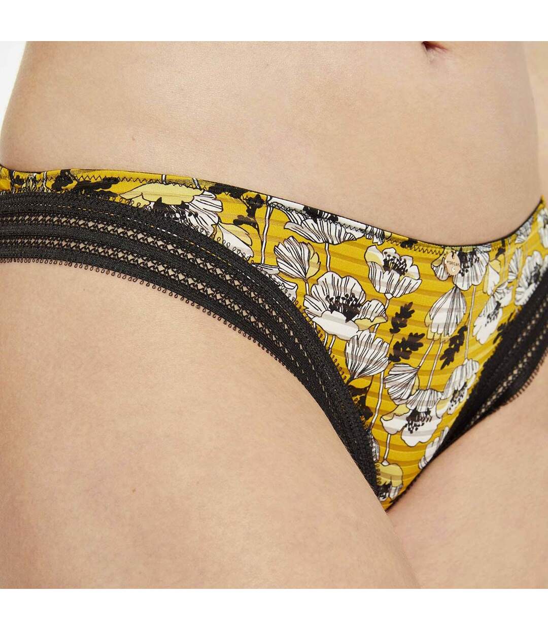 Tanga jaune Armelle