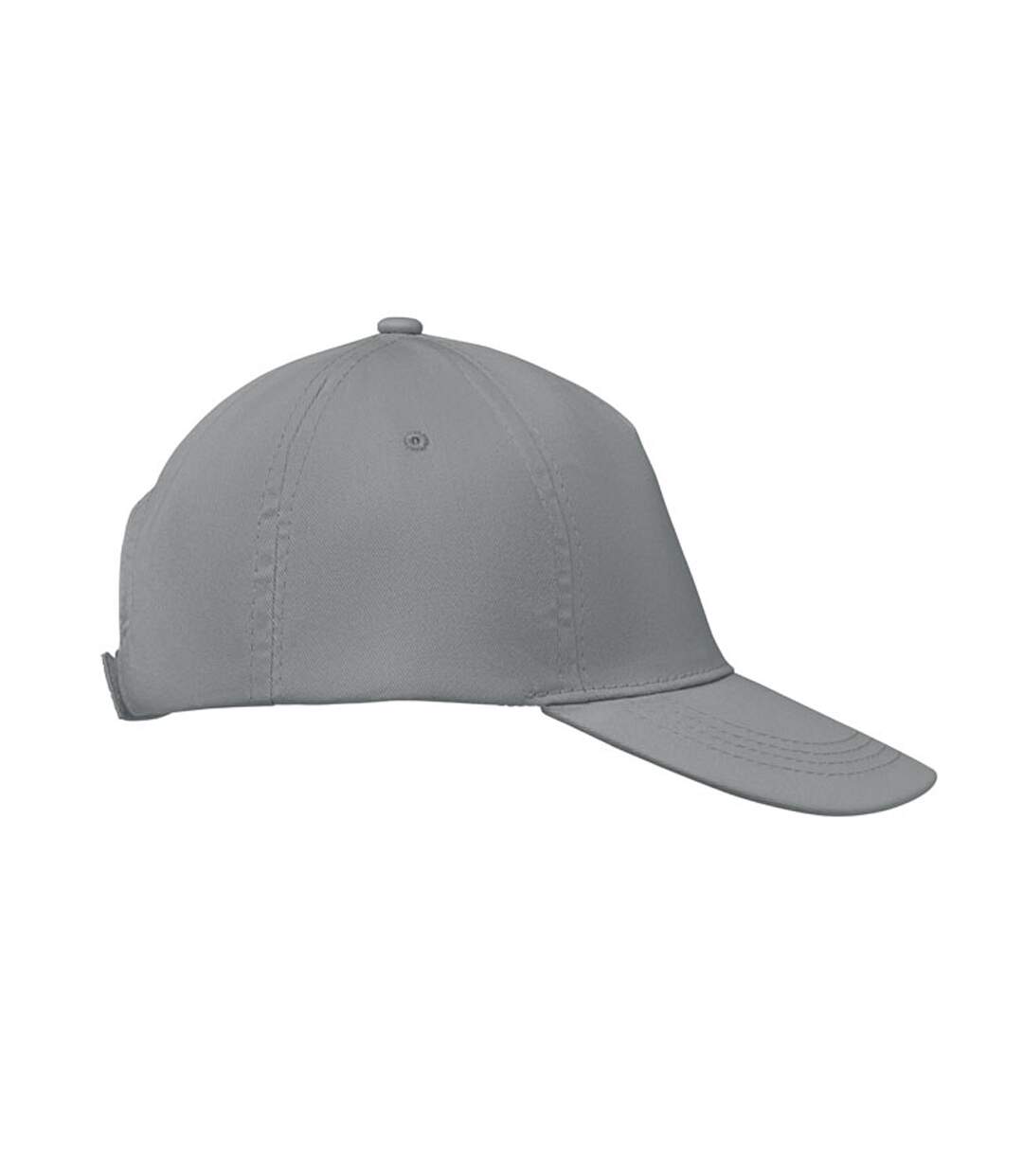 Buzz 5 Panel Baseball Cap Grey MidOcean-3