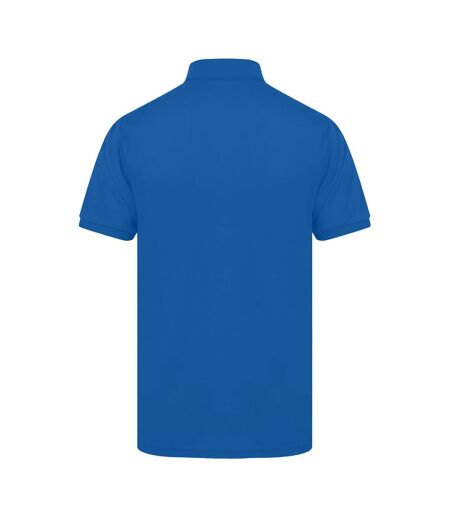 Henbury Mens Short Sleeved 65/35 Pique Polo Shirt (Royal)