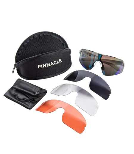 Lunettes De Soleil Cyclisme Adulte Taille Unique Blanc Pinnacle