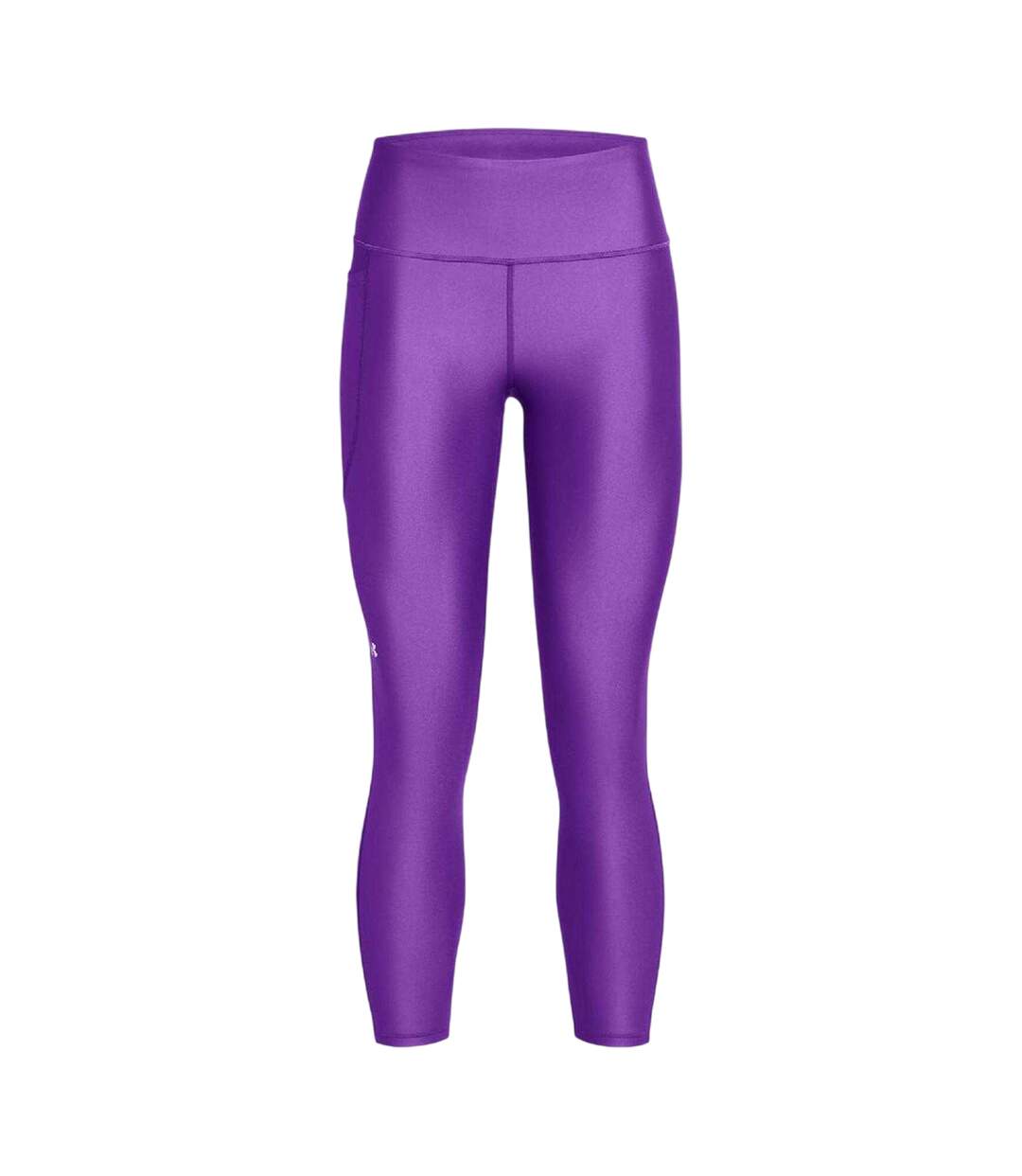 Womens/ladies Heatgear Leggings Purple Under Armour-2