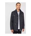 Maine Mens Waxed Funnel Neck Jacket (Charcoal)