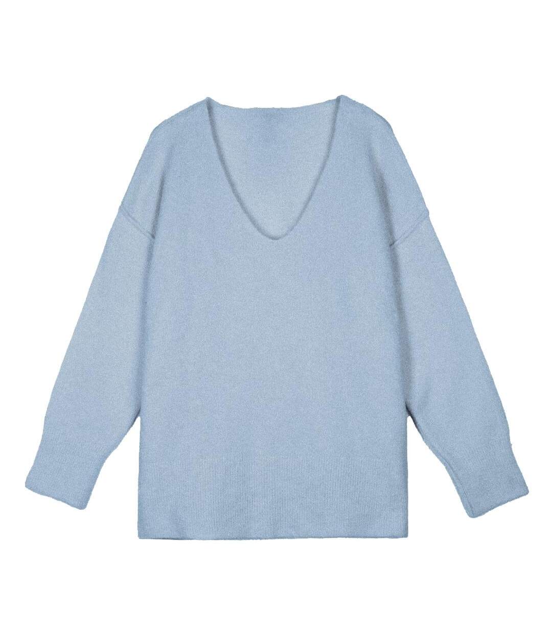 Pull bleu femme an'ge livya-1