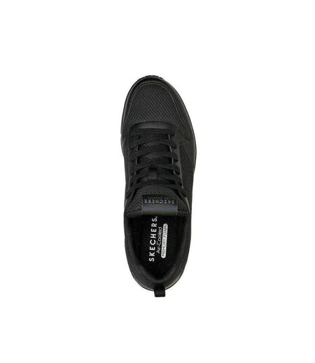 Baskets Uno Fastime Homme Noir Skechers