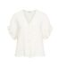 Blouse fluide blanche femme vero moda frame-2