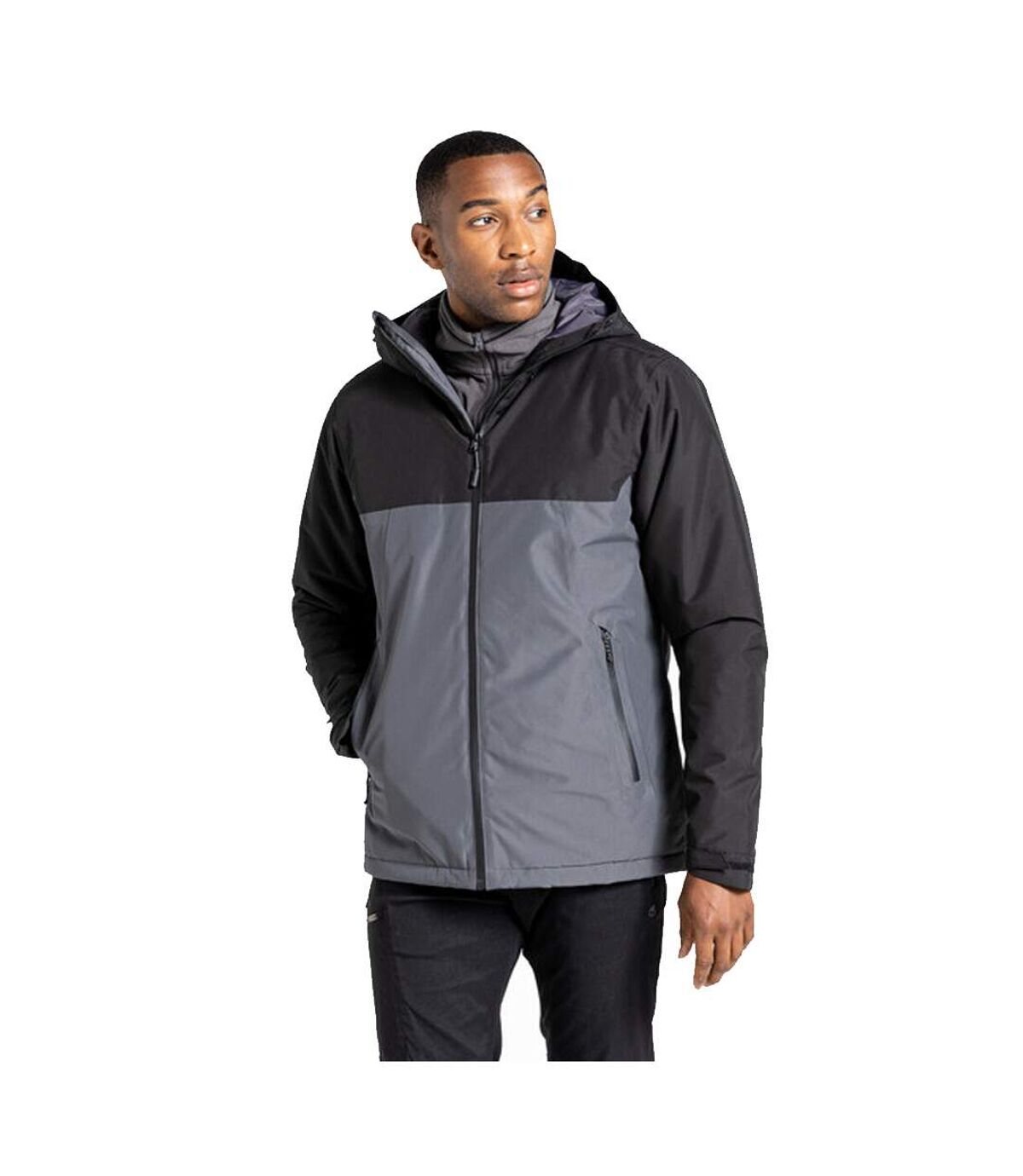 Craghoppers Mens Expert Thermic Insulated Jacket (Gray/Black)