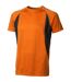 Elevate - T-shirt manches courtes Quebec - Homme (Orange/Anthracite) - UTPF1882