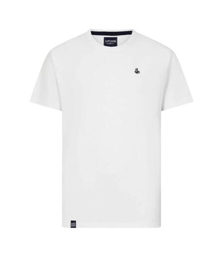 T-shirt Motif/style Uni Homme Blanc Lazy Jacks