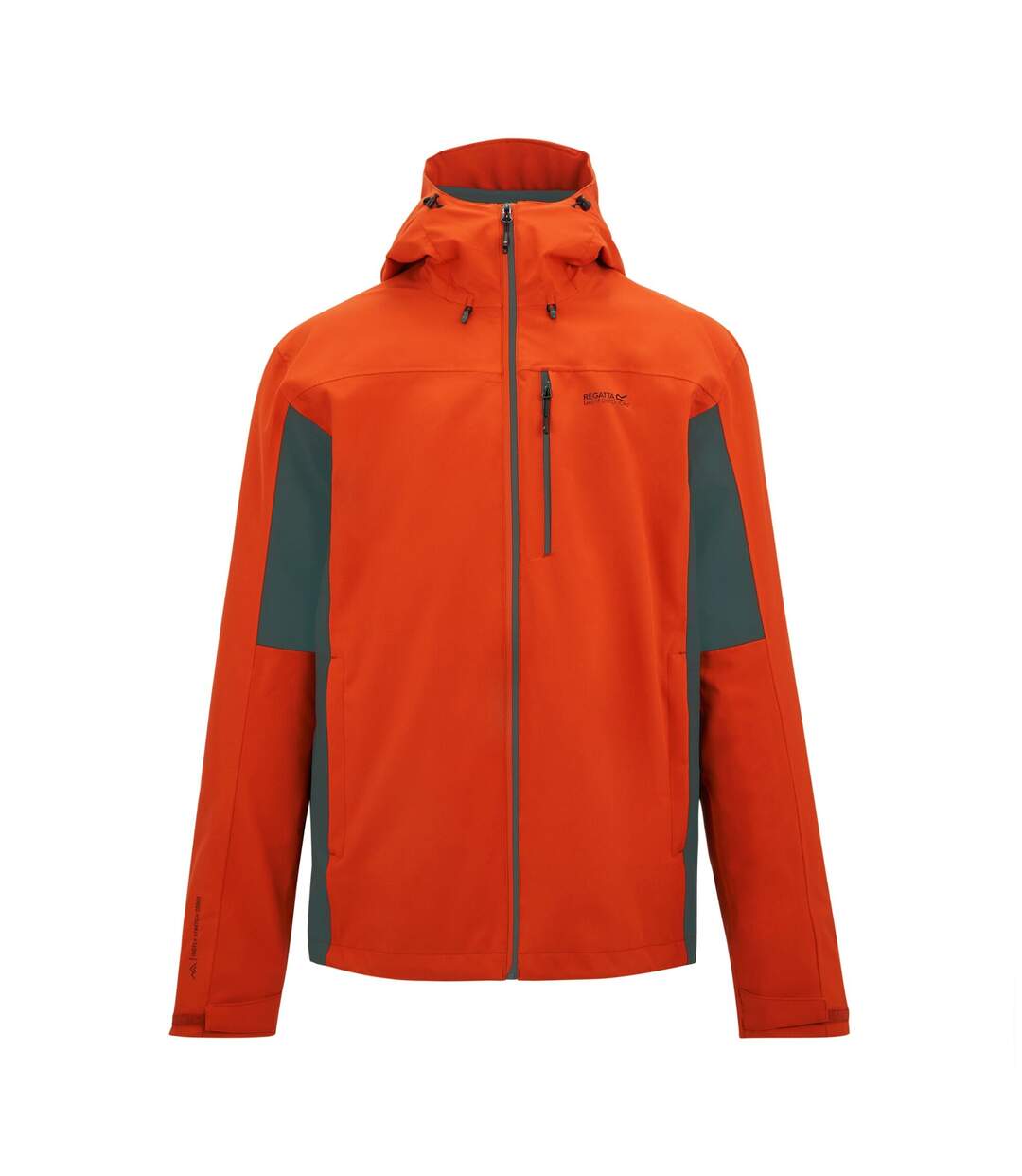Veste Imperméable Birchdale Homme Orage Foncé Rouge Orangé Regatta-2