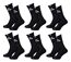 Chaussettes Homme LE COQ SPORTIF Pack de 6 9354 NOIR-1