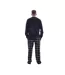 Ensemble De Pyjama Long Motif/style À Carreaux Homme Noir Keanu-2