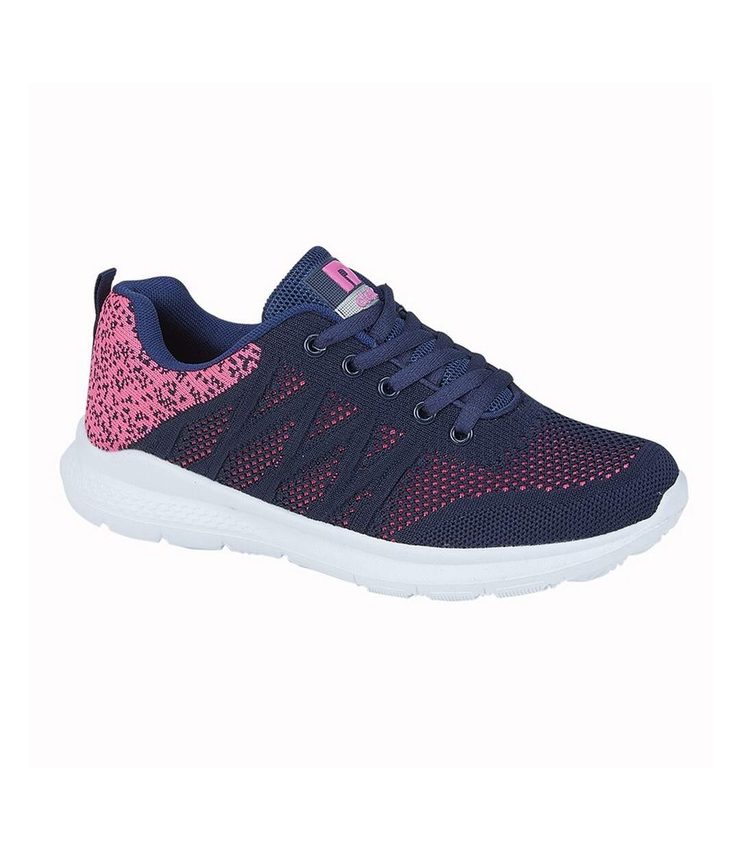 Baskets aurora femme rose / bleu marine Rdek