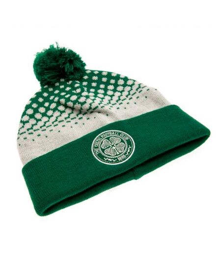 Celtic FC Unisex Adults FD Ski Hat (Green/White) - UTTA4934