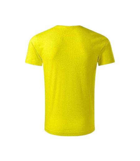 T-shirt Origin Homme Jaune Malfini