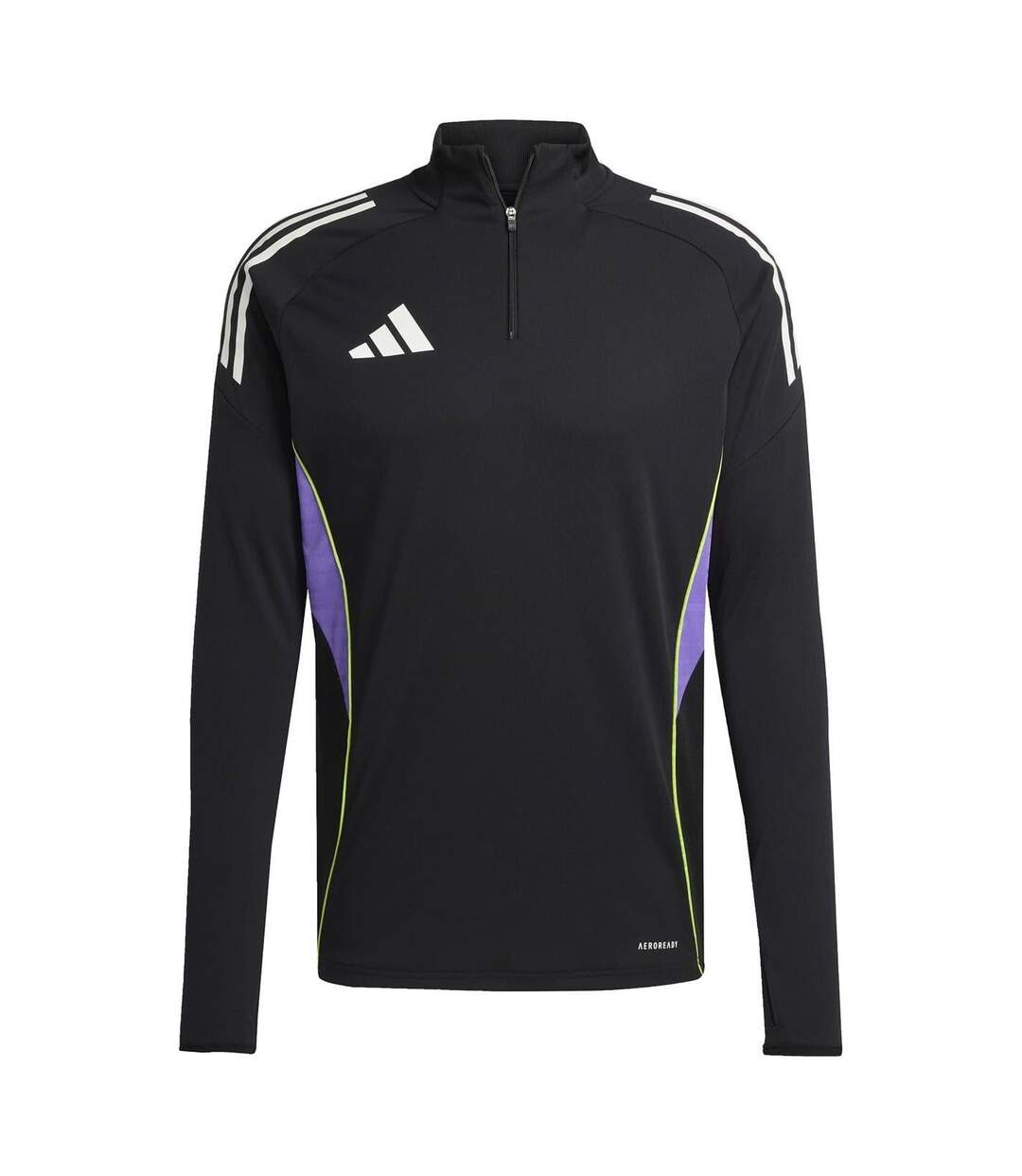 Haut De Survêtement Motif/style Logo Tiro Competition Homme Noir Violet Adidas-2