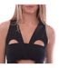Womens/ladies mini monogram sleeveless top black Ambush-3