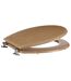 Abattant WC effet bambou Natura - MDF - Marron-2