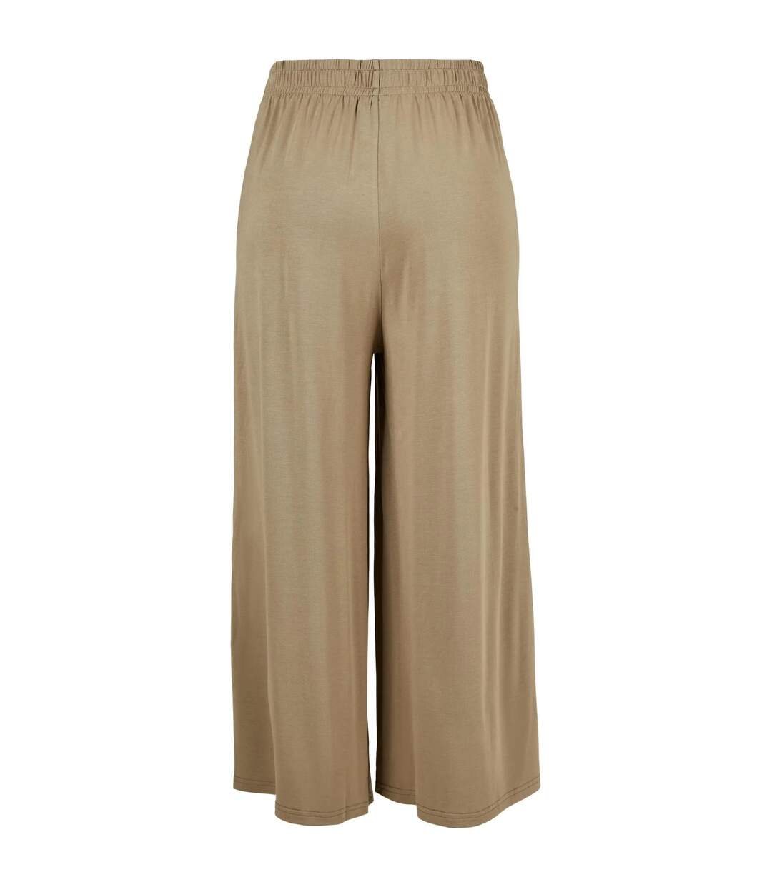 Womens/ladies Modal Culottes Khaki Brown Urban Classics-2
