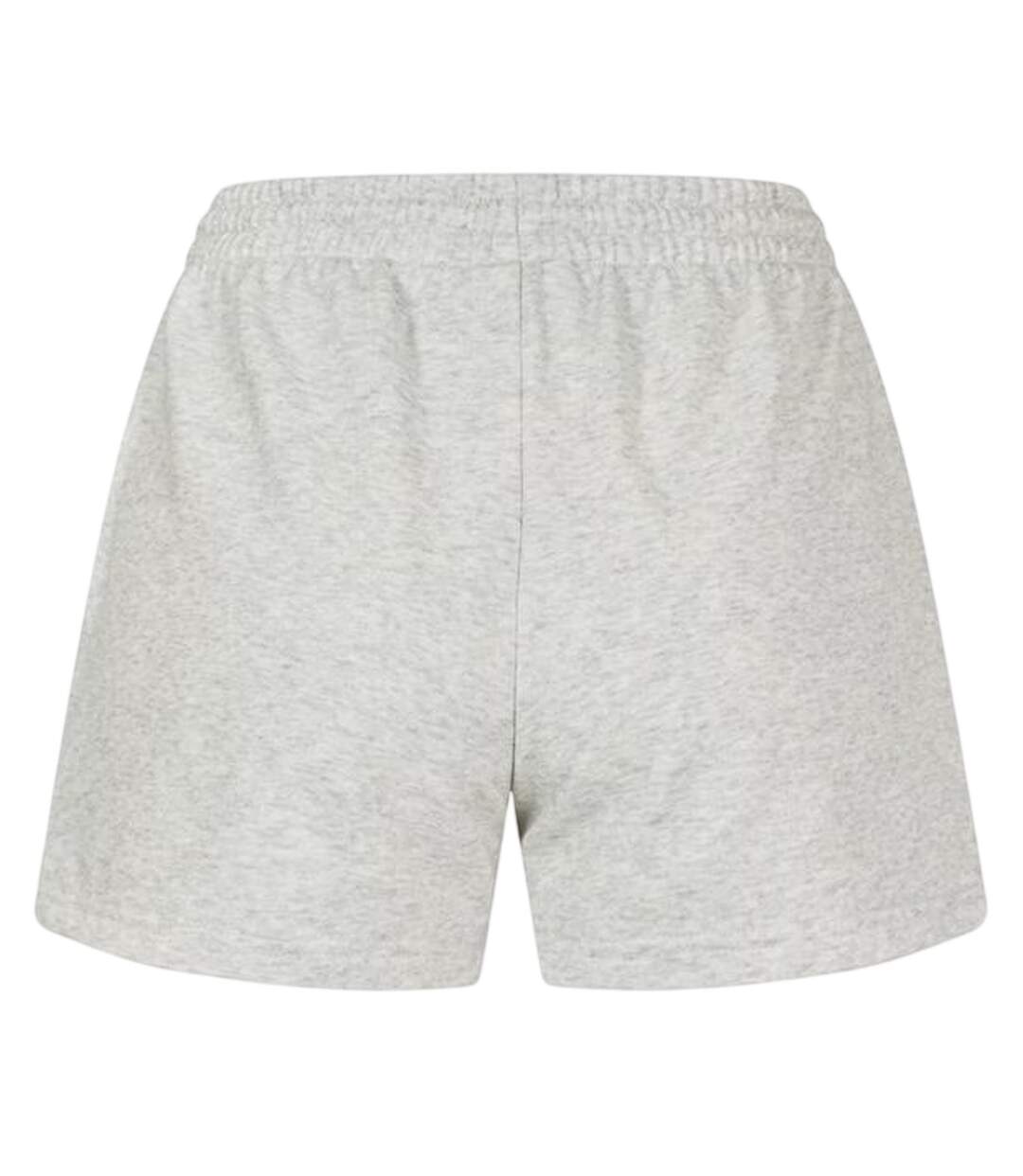 Short De Jogging Femme Gris Clair New Balance-3