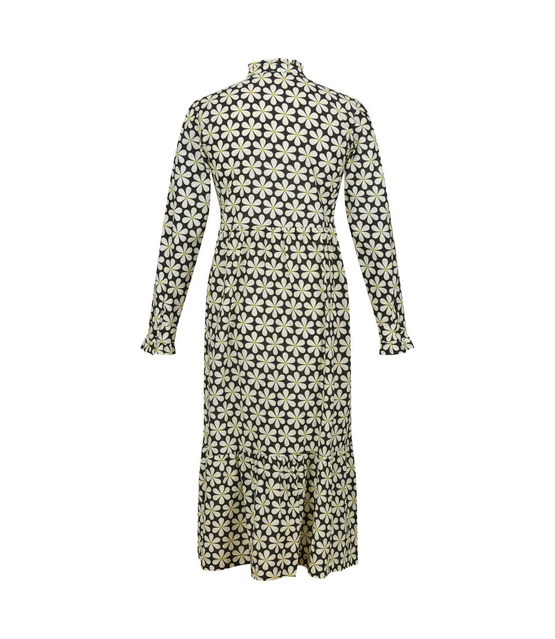 Robe mi-longue orla kiely femme noir Regatta