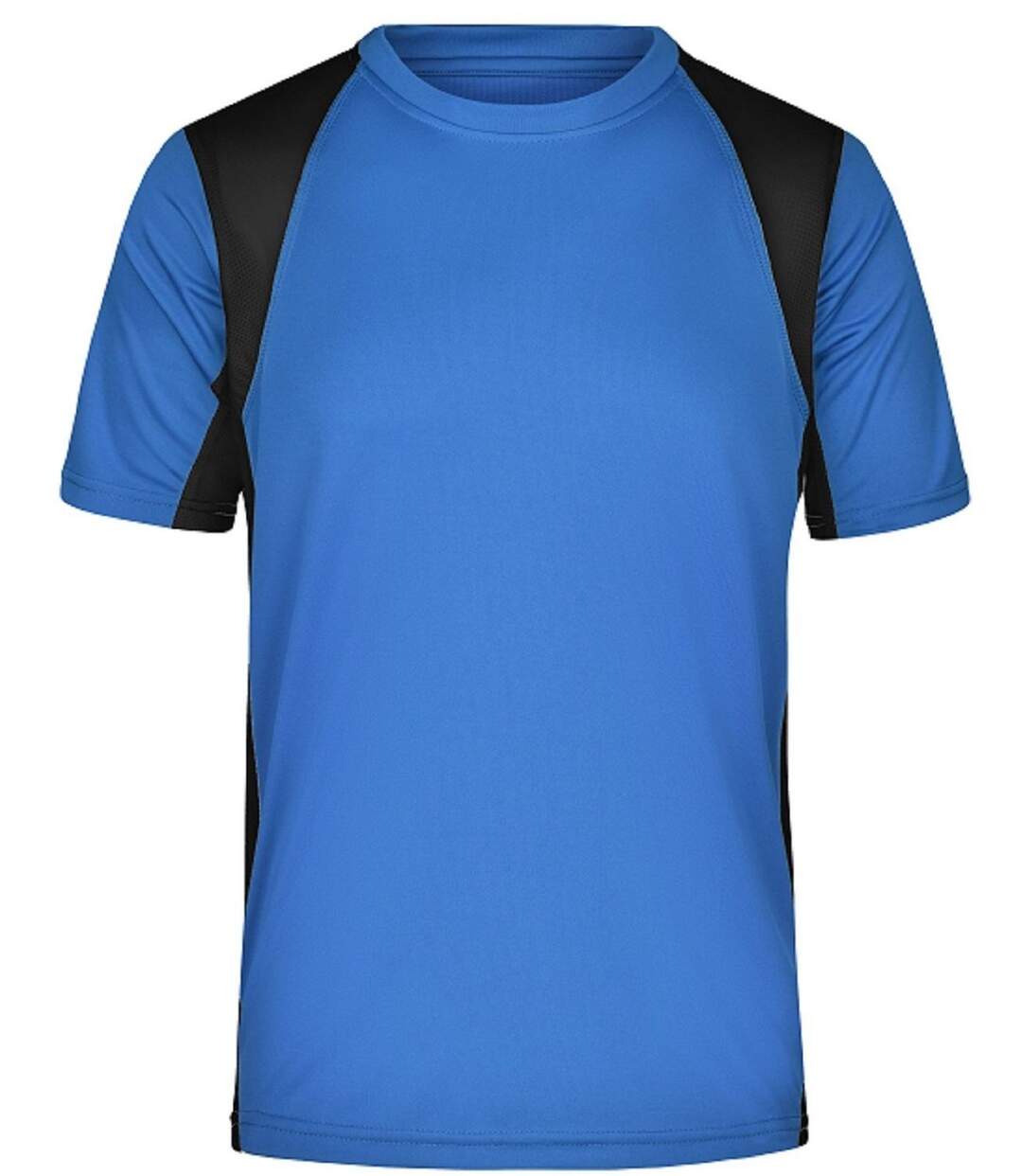 t-shirt running respirant JN306 - bleu roi et noir - HOMME