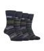 Paquet de 4 chaussettes thermiques chaudes pour hommes pour l'hiver-1