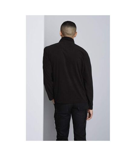 Mens Micro Zip Neck Fleece Top 170 Gsm Noir Regatta