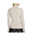 Pull Gris/Beige Brillant Femme Morgan Mentosa - S