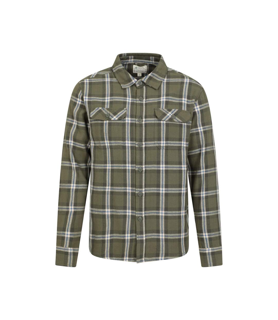 Chemise clyde homme vert kaki Mountain Warehouse-1