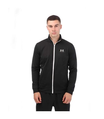 Mens Sportstyle Tricot Jacket Black Under Armour