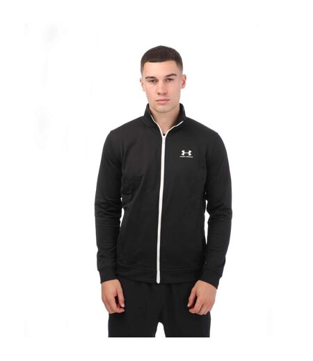 Mens Sportstyle Tricot Jacket Black Under Armour