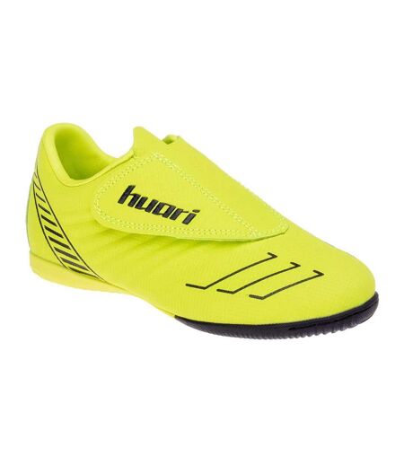 Chaussures de foot pallo enfant vert clair / noir Huari