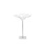 Statuette Déco en Fer Forgé Arbre 80cm Argent