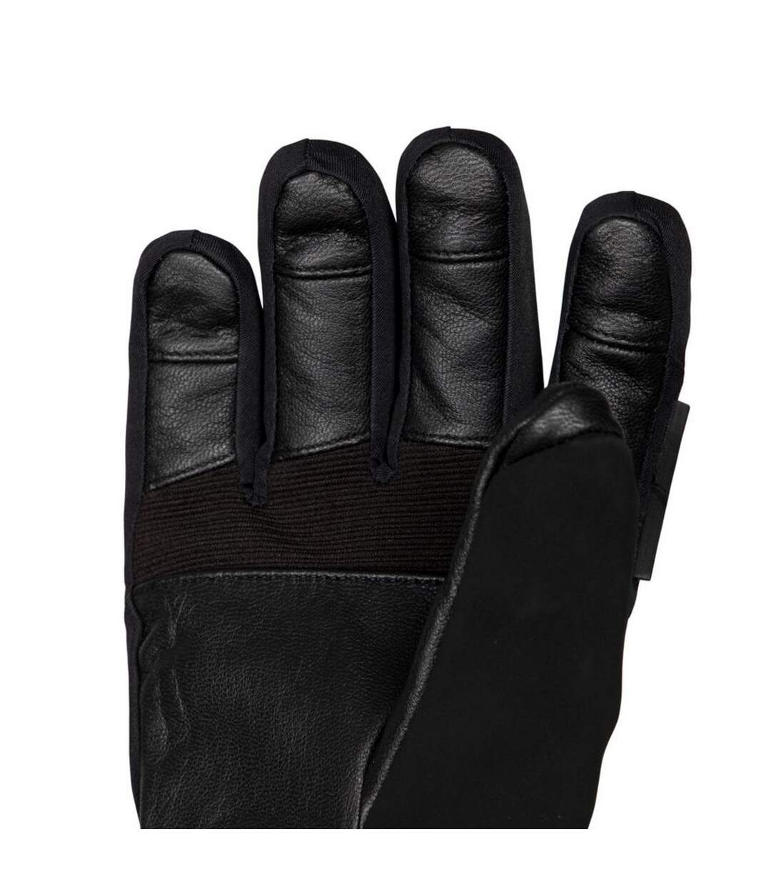 Womens/ladies Sengla Ski Gloves Black Grey Marl Trespass-3