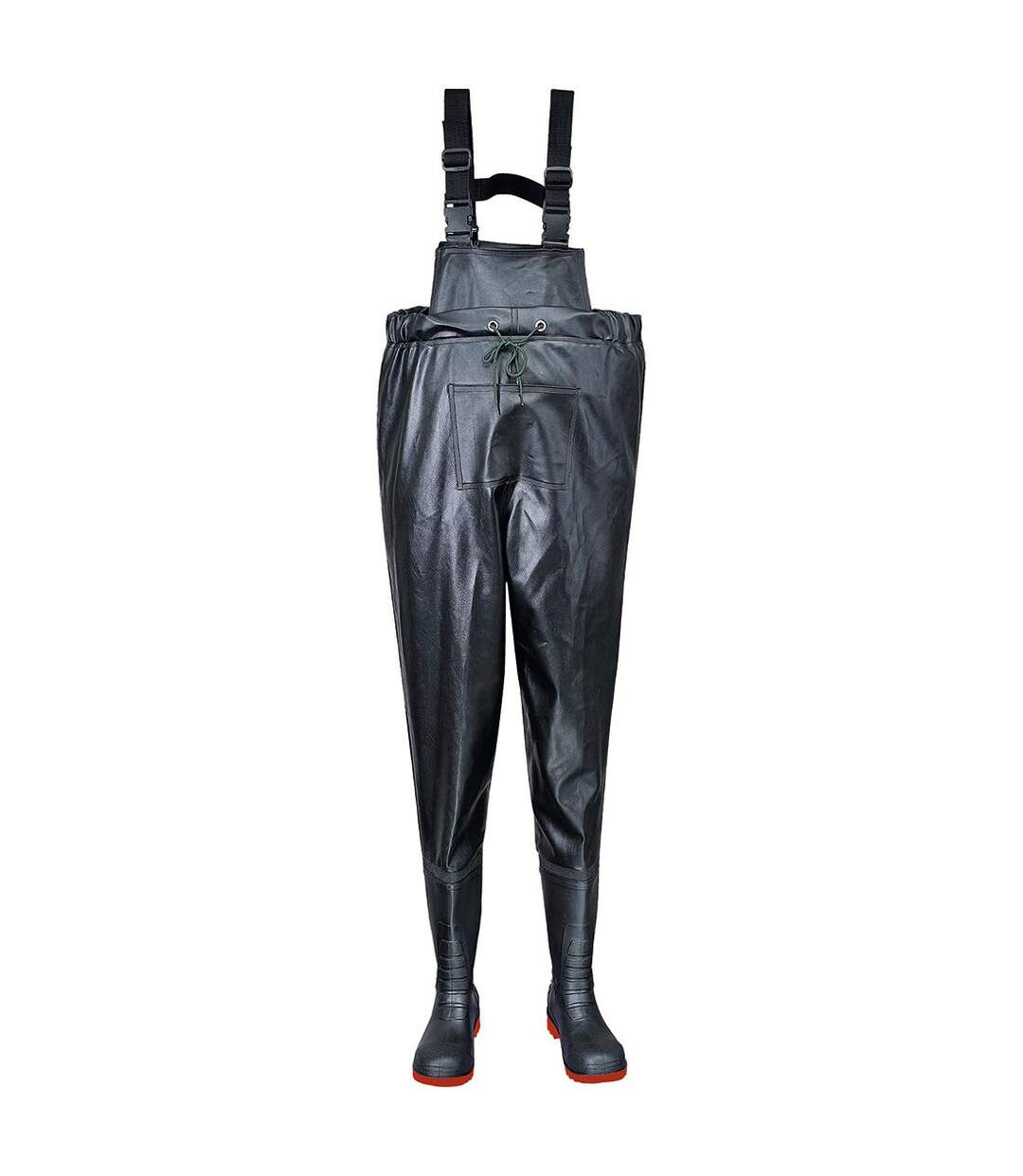 Mens adjustable strap safety chest wader black Portwest-1