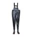 Portwest Mens Adjustable Strap Safety Chest Wader (Black) - UTPW1496