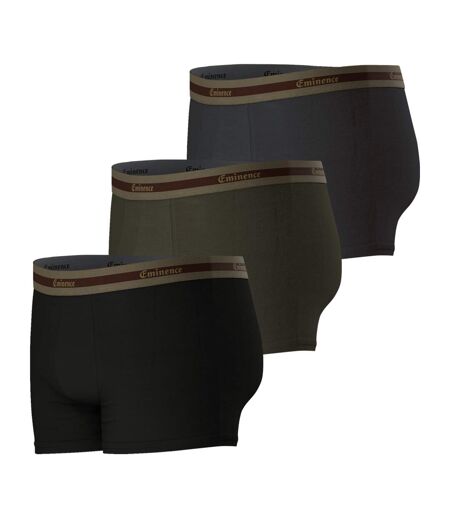 Lot de 3 boxers homme Sélection Coton Bio Eminence