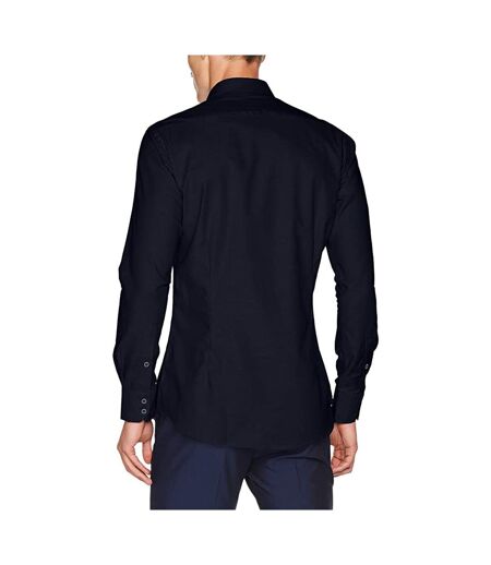 Chemise De Travail Homme Bleu Marine Kustom Kit