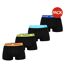 Pack Of 4  Mens Boxer Shorts  Multicoloured Sergio Tacchini-1