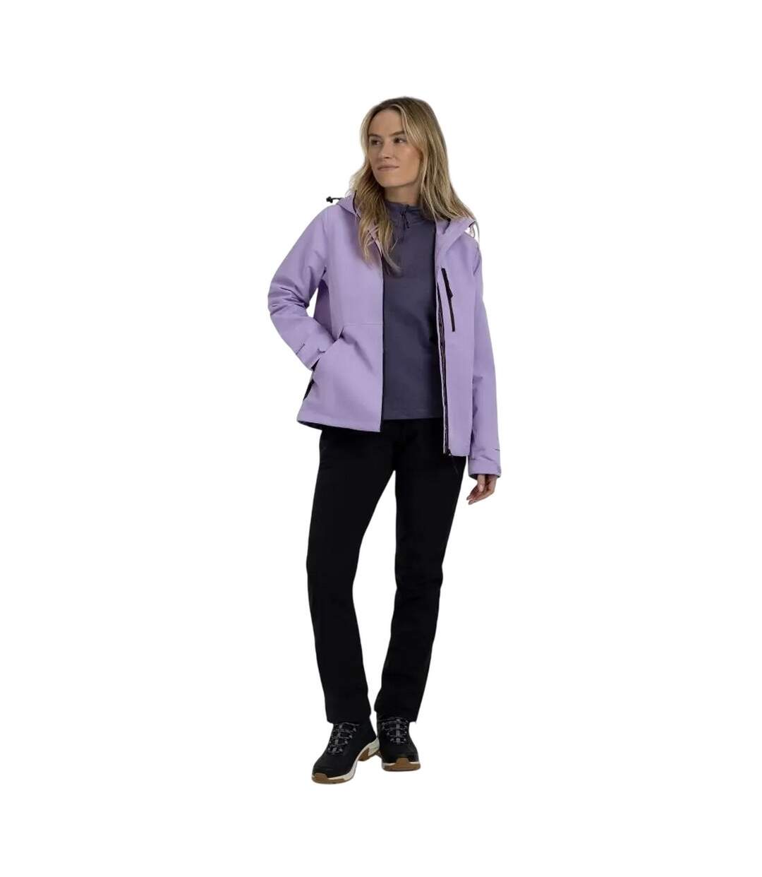 Veste robina dlx femme bleu lavande Trespass-3