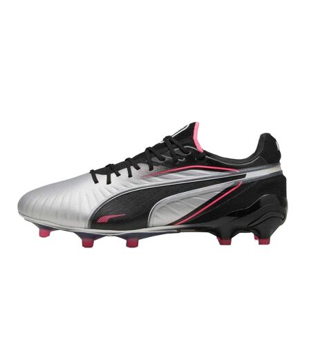Womens/ladies King Ultimate Firm Ground Football Boots Silver Black Puma