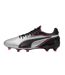Womens/ladies King Ultimate Firm Ground Football Boots Silver Black Puma-2