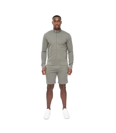 Mens Hannings Full Zip Top Olive Duck And Cover