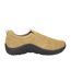 PDQ Adults Unisex Real Suede Ryno Slip-On Casual Trainers (Taupe) - UTDF140-1