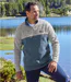 Lot de 2 Sweats Molleton Chinés Sportwear-2