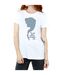 Disney T-shirt boyfriend en coton Frozen Cold Womens/Ladies (Blanc) - UTBI24669-3