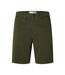 Short kaki homme selected slim-1