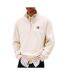 Sweat beige tommy hilfiger badge-1