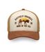 Casquette trucker avec filet souple en coton avec broderie Bison Hatfield-2